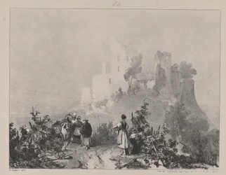Ruinerna av Chateau d