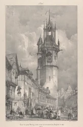 Gros-Horloge-tornet, byggt under engelskt styre 1417