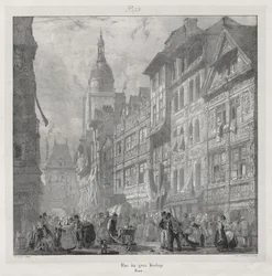 Pittoreska och romantiska resor i det antika Frankrike, Normandie..., 1824.