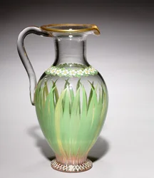 Kanna, utförd av J. F. Christy, Stangate Glass Works, 1847