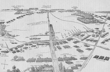 The Field of Waterloo på slagets morgon, söndagen den 18 juni 1815, 1902