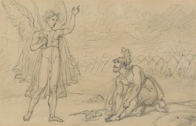 Josua och ängeln (Josua 5:13)