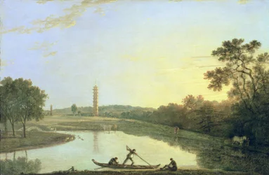 Kew Gardens: Pagoden och bron