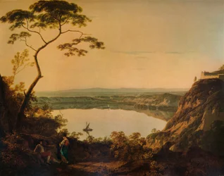 Lake of Nemi, c1761, 1938