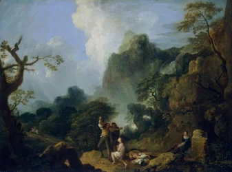 ”Landskap med banditer: mordet”, 1723-1782