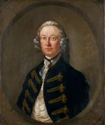 Porträtt av Richard Owen, c1748-1750.