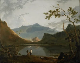 Snowdon från Llyn Nanttle (olja på duk)