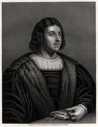 Giovanni Boccaccio, italiensk författare och poet, 1800-talet.