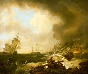 Slaget vid Quiberonbukten den 21 november 1759: dagen efter