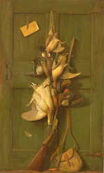 Jaktens trofé, ca 1901