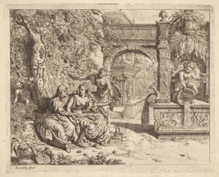 Vertumnus och Pomona.