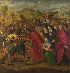 Processionen till Golgata, ca. 1505