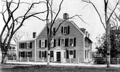 House of Oliver Wendell Holmes i Cambridge, Mass., USA, 1923.