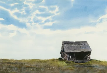 Första äktenskapet, 2011 (akvarell på papper)