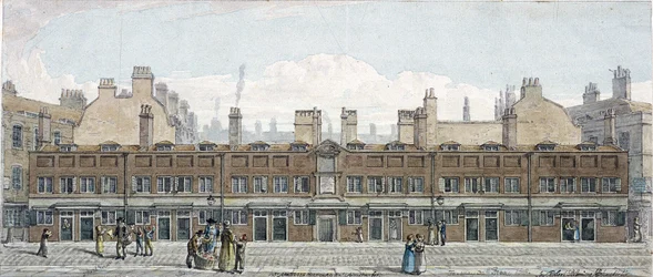 Monkwell Street, London, 1818