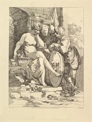 Banditti på marknaden den 10 juni 1805.