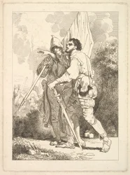 Går ut på morgonen, 1779.