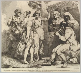 Rustick Dancers, 9 november 1780.