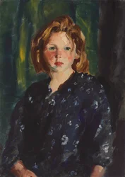 Porträtt av en flicka, 1928