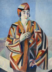 Porträtt av Madame Mandel, 1923.