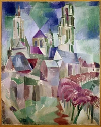 Towers of Laon (olja på duk