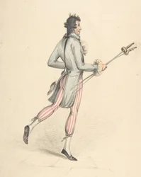 Kostymdesign, 1700-1800-tal.