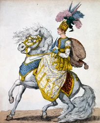 Mrs Johnston i Melodrama of Timour the Tartar, 1811