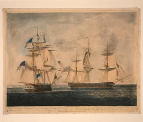 HMS Shannon erövrar USS Chesapeake, 1 juni 1813, 1813