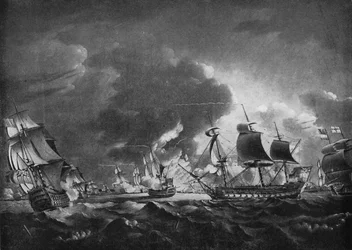 Rodney och Langara, c1785