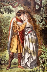 "Min drottning! Min älskarinna! O lady weep no more", Akt I, Sc. I från "Cymbeline" av William Shakespeare