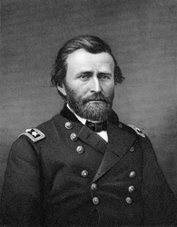 Ulysses S Grant, amerikansk general och USA:s 18:e president, 1800-talet