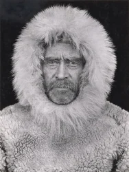 Självporträtt, Cape Sheridan, Kanada