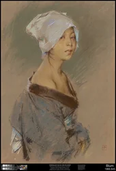 Japansk flicka, 1890