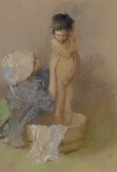 The Bath, 1890