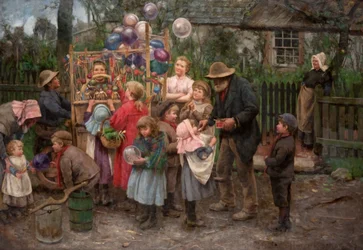 The Gundy man, ca 1897 (olja på duk)