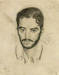 Självporträtt, ca. 1905.