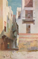 En gata i Bulak, c1880, 1904