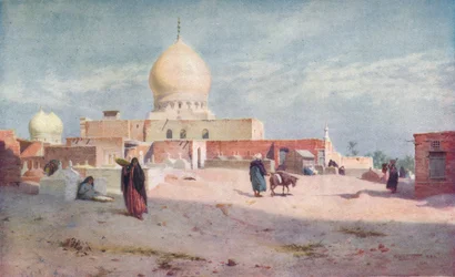 Sheykhs grav vid Damietta, c1880, 1904