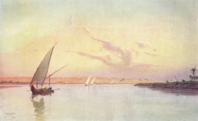 Tel-El-Amarna, på den övre sidan, c1880, 1904