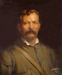 Porträtt av Henry M. Stanley, forskare