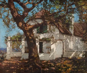 Welgelegen, nära Groote Schur, Sydafrika, 1924.
