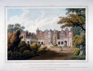 Holland House, Kensington, London, 1817.