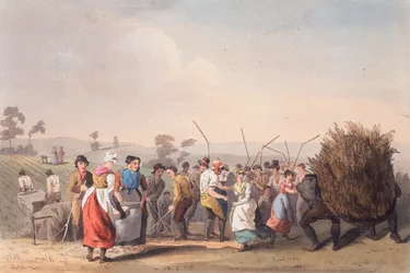 Våldtröskning, 1 november 1813