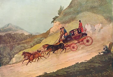 Royal Mail Coach, 1800-talet, 1907