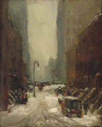 Snö i New York
