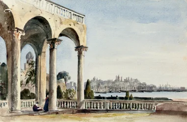 Villa Doria i Genua, 1829