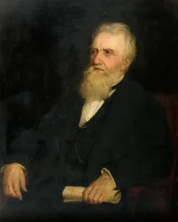George Rough (1801-1888), ca 1882 (olja på duk)
