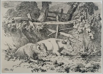 Boskapsrastning, 1807