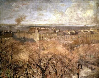 Heriot Row, Edinburgh (olja på duk)