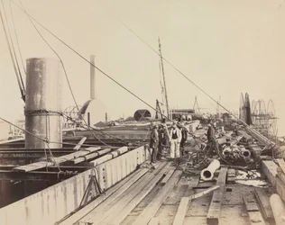 Däcksscen i Great Eastern